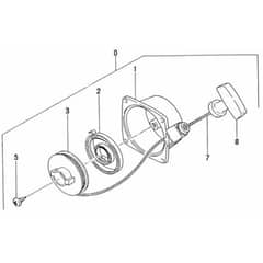 Tanaka TPS-200-2510 - Recoil Starter
