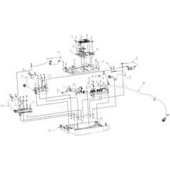 EGO TR3800E-B - Riding Mower (Feb 2024) Control Electric Assembly Diagram