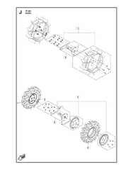 Husqvarna TR262 - Wheel