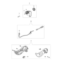 TR 91 E - Oleo-Mac Brushcutter Motor (SN 309xxxx) Diagram