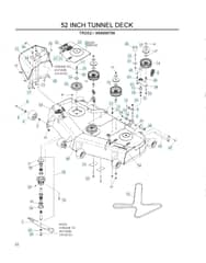 Husqvarna Trd52 I - Mower Deck & Cutting Deck