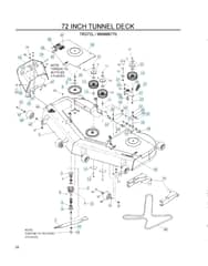 Husqvarna Trd72 L - Mower Deck & Cutting Deck