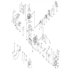 McCulloch TRIM MAC 250LS - 952715743 - 2011-12 - Engine (2) Parts Diagram