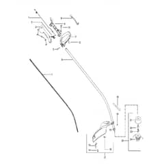 McCulloch TRIM MAC SL - 2010-04 - Shaft & Handle (3) Parts Diagram