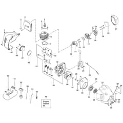 McCulloch TRIM MAC ST - 2010-03 - Engine (1) Parts Diagram