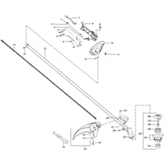 McCulloch TRIM MAC ST PLUS - 2010-03 - Shaft & Handle (4) Parts Diagram