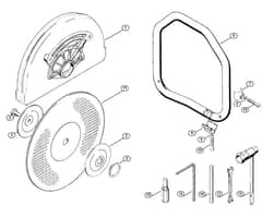 Genuine Stihl TS08 S / G - Guard, Tools, Cutting wheels
