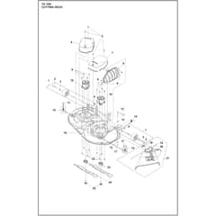 Husqvarna TS100i - 970745102 - Mower Deck / Cutting Deck 01