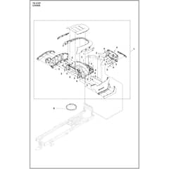 Husqvarna TS215 T - 970728001 - Cover 01