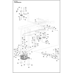 Husqvarna TS215 T - 970728001 - Transmission