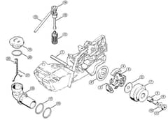 Genuine Stihl TS350 AVE / C - Clutch, Pick-up body