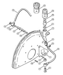 Genuine Stihl TS350 AVE / U - Water attachment (38.1995)