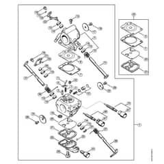 TS410 G-Carburetor 4238/03 Assembly