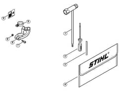 Genuine Stihl TS440 / P - Tools, Extras