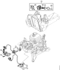 Genuine Stihl TS480i / G - Fuel injection system