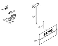 Genuine Stihl TS480i / M - Tools, Extras
