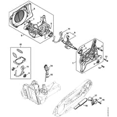 Genuine Stihl TS500i / A - Crankcase