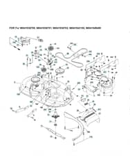 Husqvarna Ts 138-2023 - Mower Deck & Cutting Deck