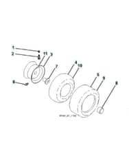 Husqvarna Ts 142L - Wheels & Tyres