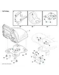 Husqvarna Ts 142Tx - Seat