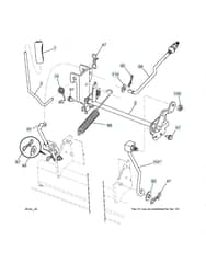 Husqvarna Ts 146X - Mower Lift & Deck Lift