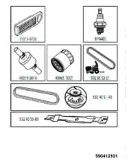 Husqvarna Ts 246 - Frequently Used Parts