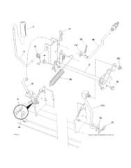 Husqvarna Ts 246 - Mower Lift & Deck Lift