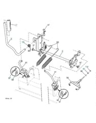 Husqvarna Ts 248G - Mower Lift Lever