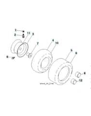 Husqvarna Ts 248G - Wheels & Tyres