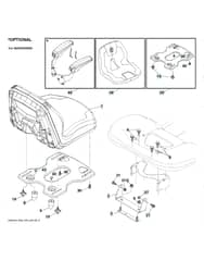 Husqvarna Ts 248Td - Seat