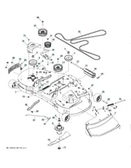 Husqvarna Ts 248Xd-2023 - Mower Deck & Cutting Deck