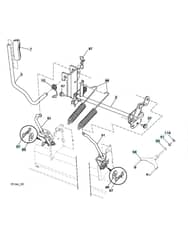 Husqvarna Ts 254Xg - Mower Lift Lever