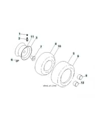 Husqvarna Ts 254Xg - Wheels & Tyres
