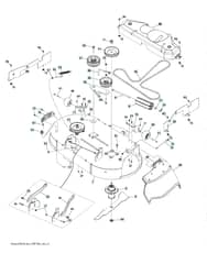 Husqvarna Ts 343 - Mower Deck & Cutting Deck