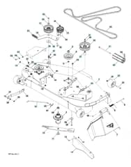 Husqvarna Ts 352 - Mower Deck & Cutting Deck