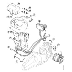 TSA230 B-Electric Motor, Module, Shroud
