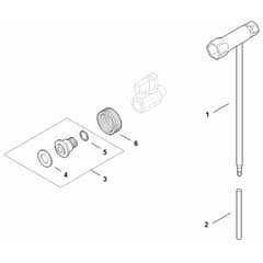 Stihl TSA300.0 - Tools, Extras - Parts Diagram