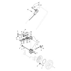 TURBO 48 SEVQ B - 2015 - 299487528/S15 - Stiga Rotary Mower Transmission Diagram