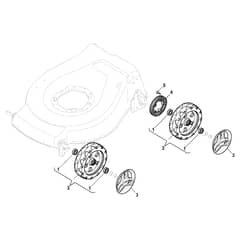 TURBO 53 L - 2022-2025 - 299531148/STX - Stiga Rotary Mower Wheels and Hub Caps Diagram