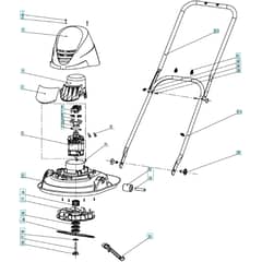 Flymo Turbo Lite 260 - 2019-01 - Lawn Mower Assembly (2)