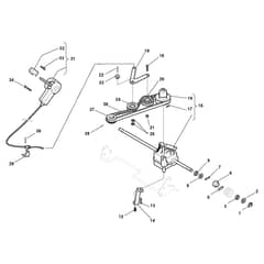 TURBO PRO 55 S4 B - 2014 - 292553028/S14 - Stiga Rotary Mower Transmission Diagram