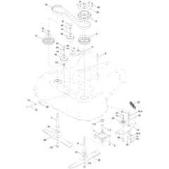 Toro TurfMaster 76cm - 22207 (406000000 - 407299999) Blade and Spindle