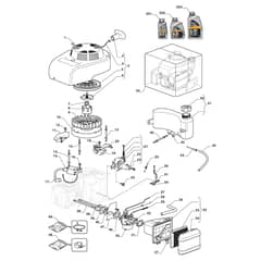 TWINCLIP 50 S - 2017-2018 - 294512048/S17 - Stiga Rotary Mower Engine ST 01 Diagram