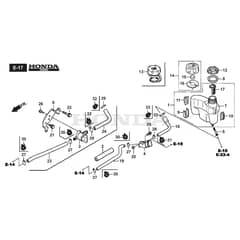 TWINCLIP 50 S H - 2017 - 294512038/S17 - Stiga Rotary Mower Fuel Tank Diagram