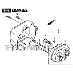 TWINCLIP 50 SQ H - 2019-2022 - 294512838/ST1 - Stiga Rotary Mower Muffler Diagram