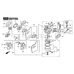 TWINCLIP 50 SV H - 2016-2019 - 294513038/S16 - Stiga Rotary Mower Carburettor Diagram