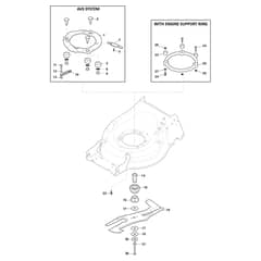 TWINCLIP 50 SVEQ B - 2018-2020 - 294513528/ST1 - Stiga Rotary Mower Blade Diagram