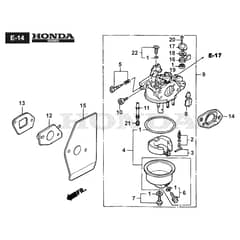 TWINCLIP 55 S-R H BBC - 2018-2022 - 294569338/ST1 - Stiga Rotary Mower Carburettor Diagram
