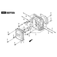 TWINCLIP 55 S-R H BBC - 2018-2022 - 294569338/ST1 - Stiga Rotary Mower Cylinder Head Diagram
