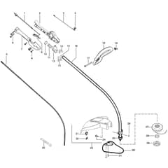 McCulloch Twist-n-Edge - 2008-03 - Shaft & Handle (2) Parts Diagram